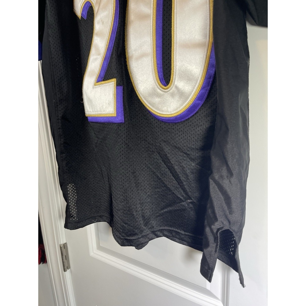 2004-06 STITCH ED REED BALTIMORE RAVENS REEBOK ON-FIELD NFL EQPMNT JERSEY SZ 48 - Picture 16 of 16